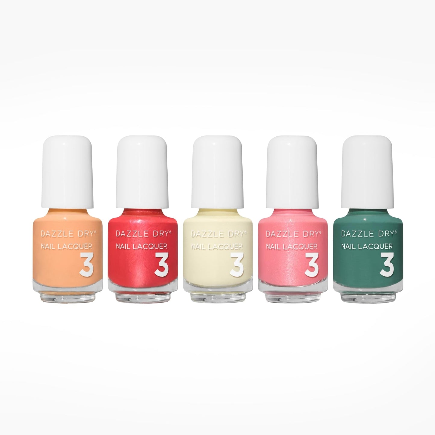 Dazzle Dry Mini Flight - Coronado - 5 Mini Lacquers