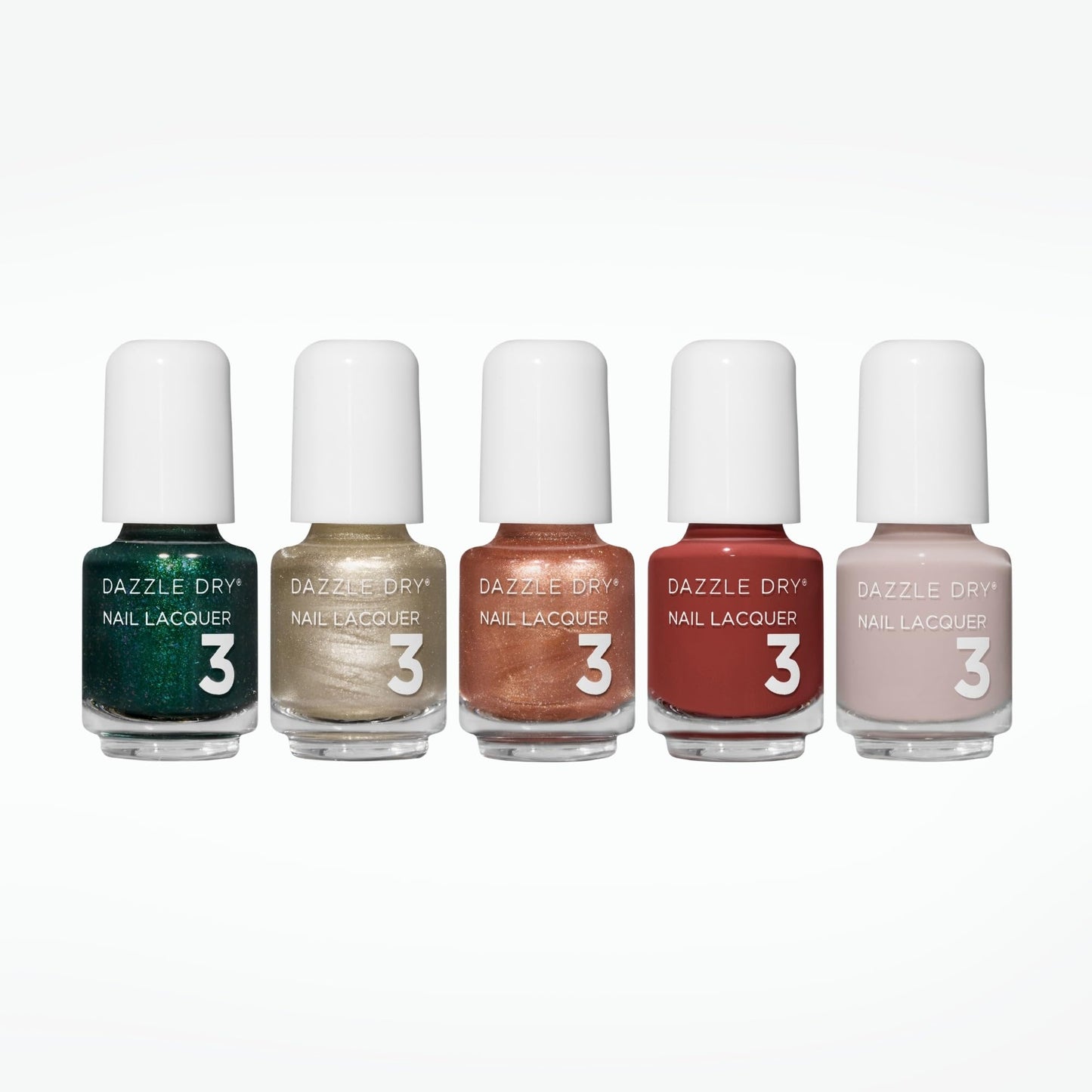 Dazzle Dry Mini Flight - Coronado - 5 Mini Lacquers