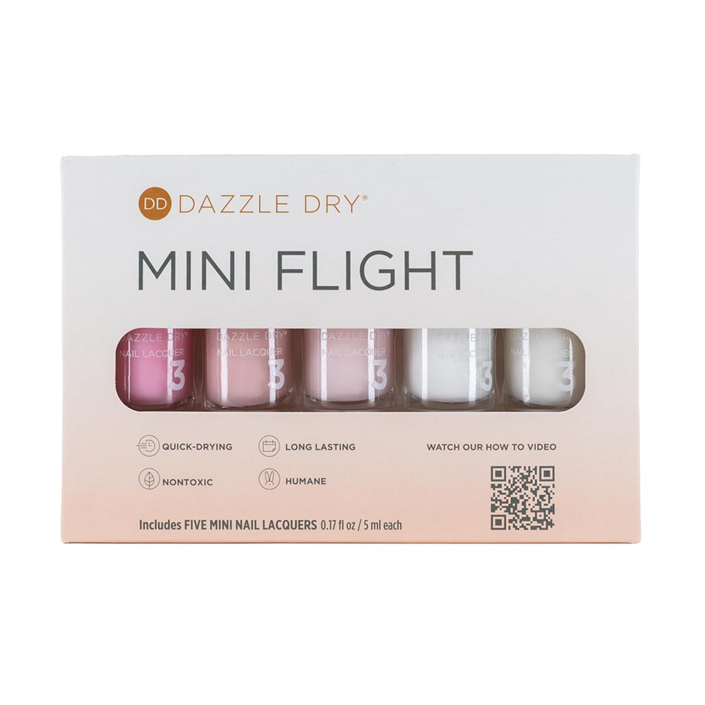 Dazzle Dry Starter Mini Kit + French Manicure Mini Flight