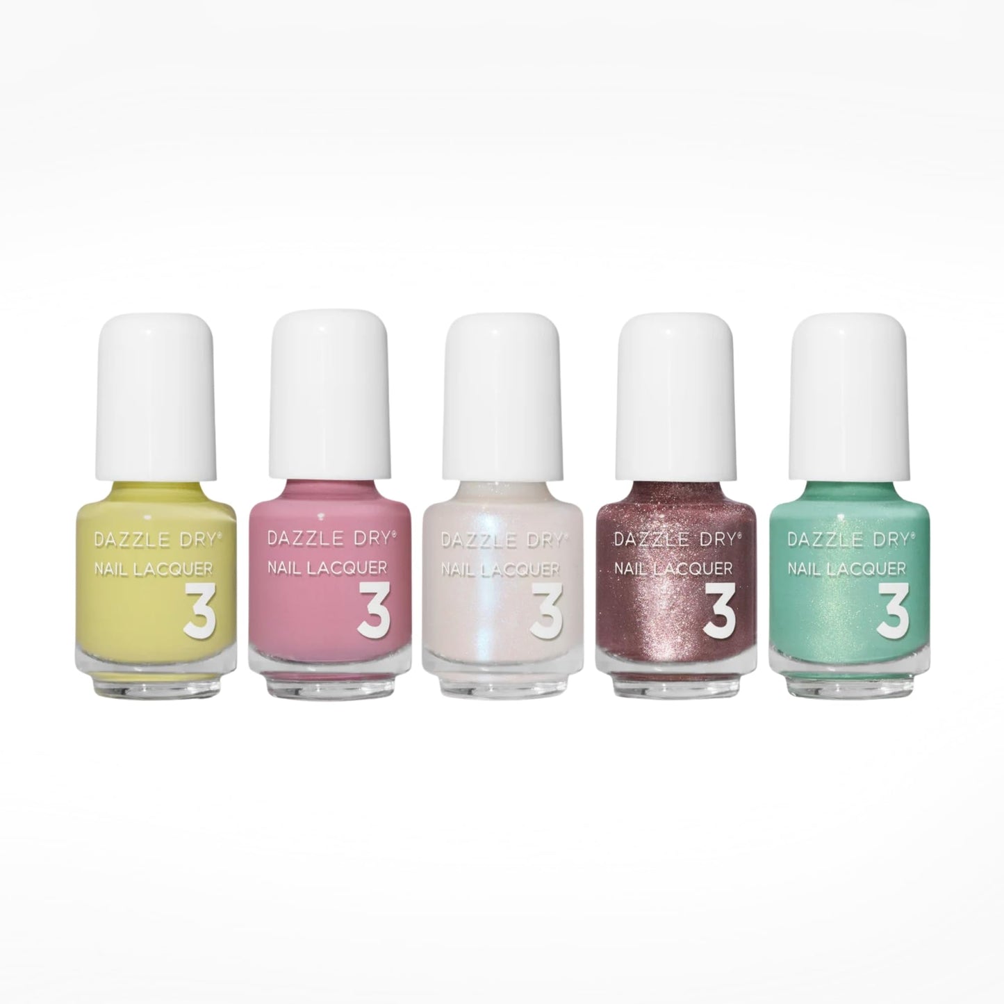 Dazzle Dry Mini Flight - Coronado - 5 Mini Lacquers