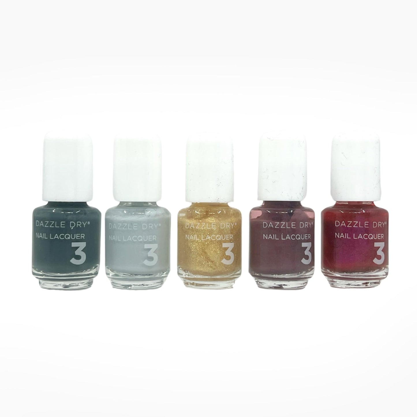 Dazzle Dry Mini Flight - Coronado - 5 Mini Lacquers