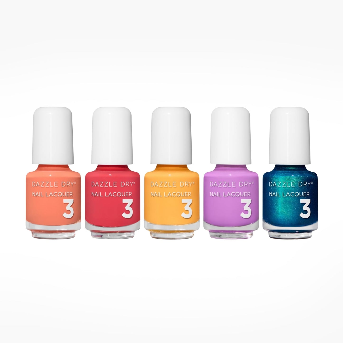 Dazzle Dry Mini Flight - Coronado - 5 Mini Lacquers
