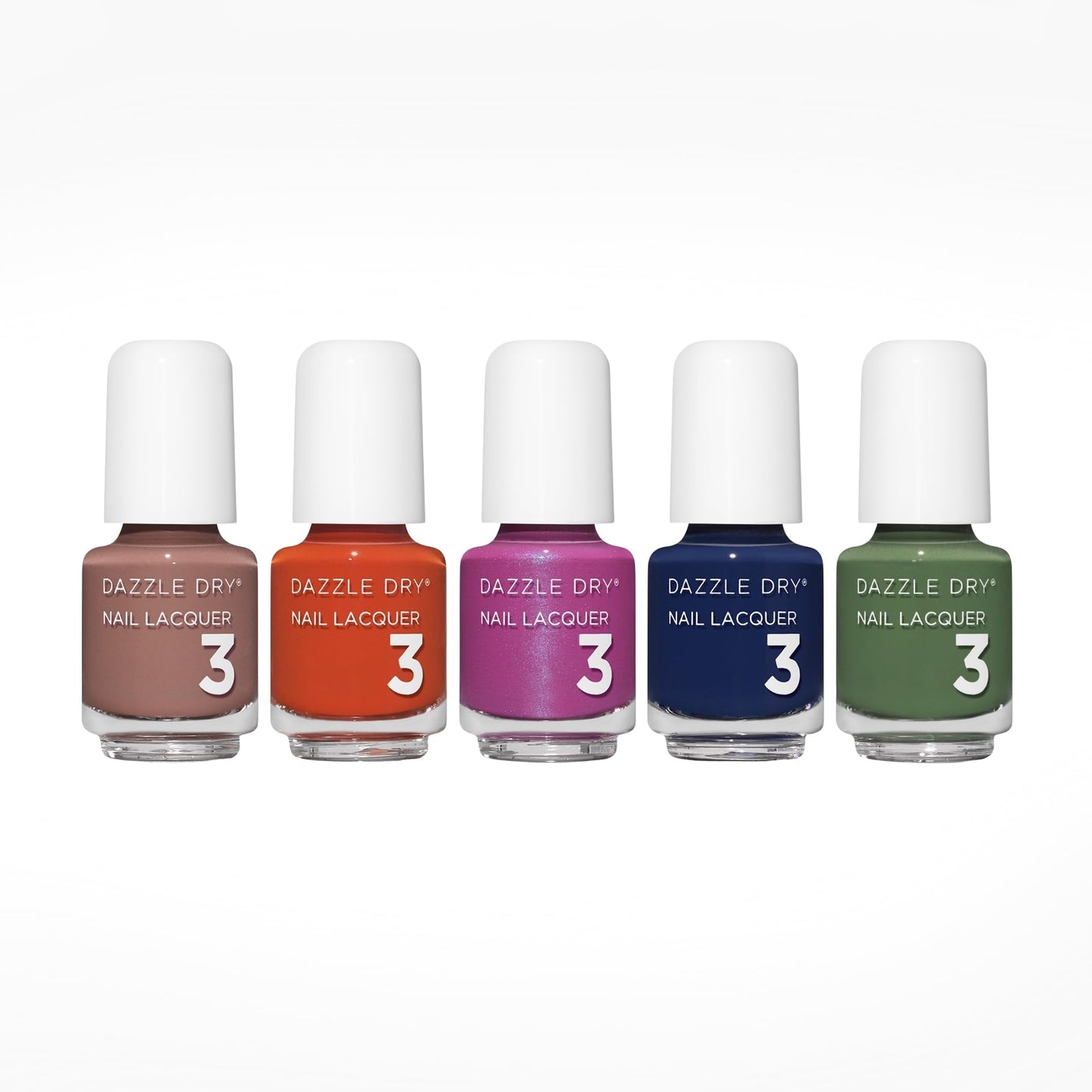 Dazzle Dry Mini Flight - Coronado - 5 Mini Lacquers