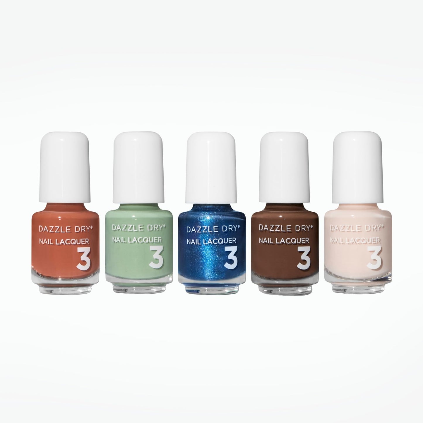Dazzle Dry Mini Flight - Coronado - 5 Mini Lacquers