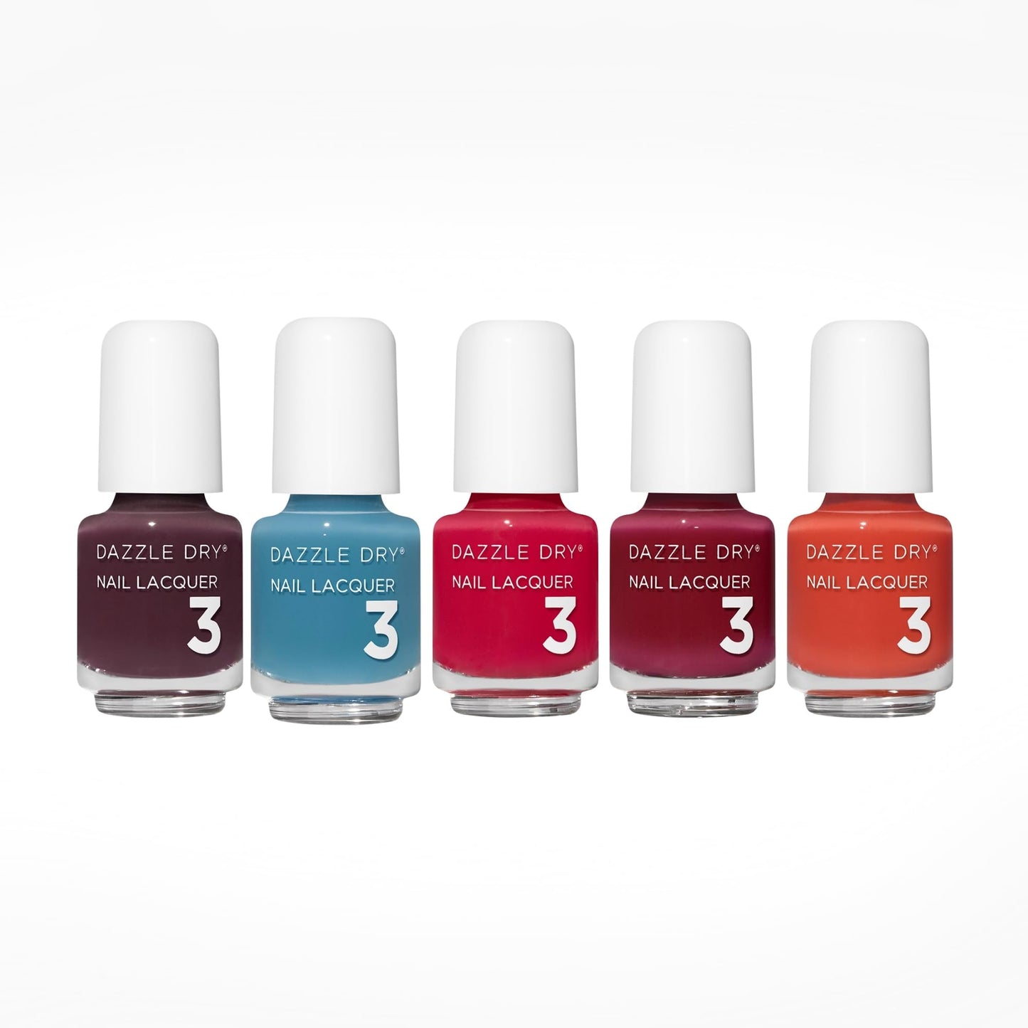 Dazzle Dry Mini Flight - Coronado - 5 Mini Lacquers