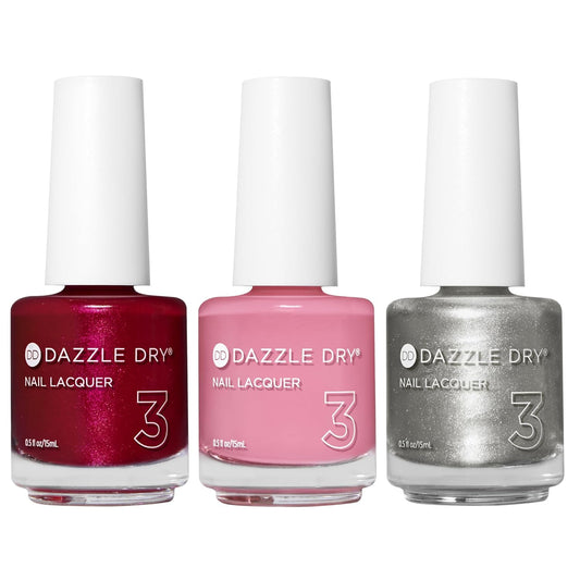 Dazzle Dry Lovestruck Collection - Nail Lacquer Trio